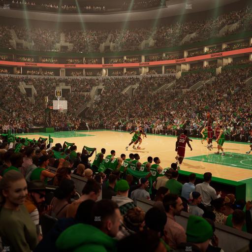 TD Garden - Section Loge 20 Seat View