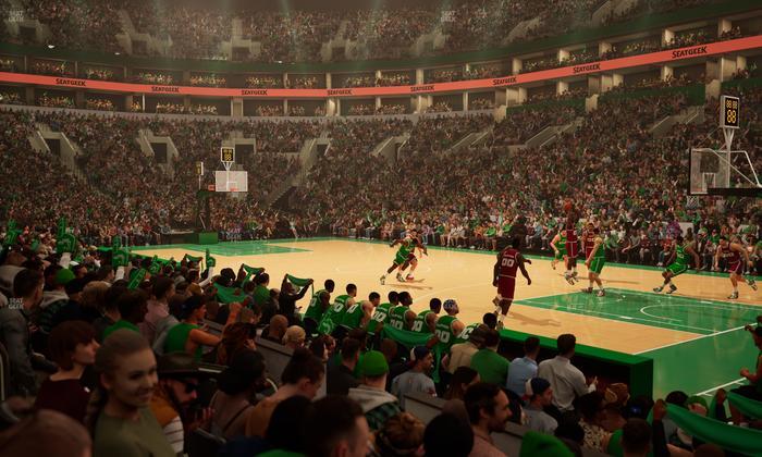 TD Garden - Section Loge 20 Seat View