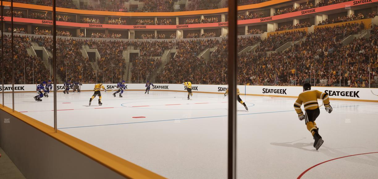 TD Garden - Section Loge 20 Seat View