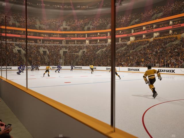 TD Garden - Section Loge 20 Seat View