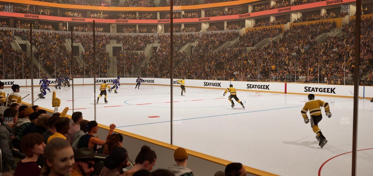 TD Garden - Section Loge 20 Seat View