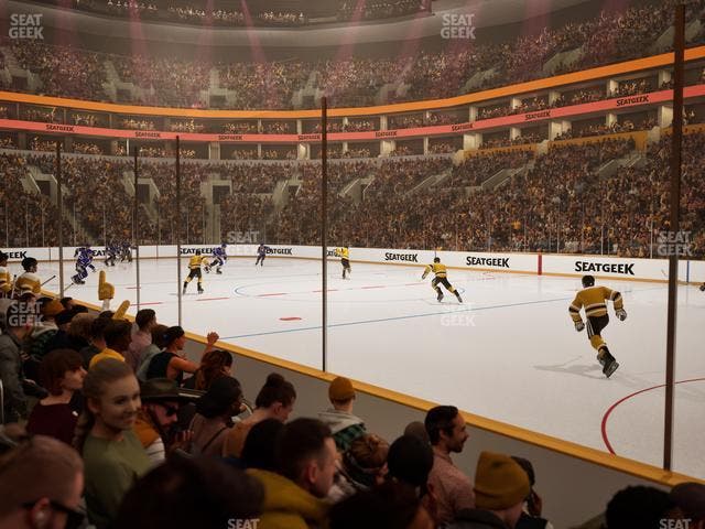 TD Garden - Section Loge 20 Seat View
