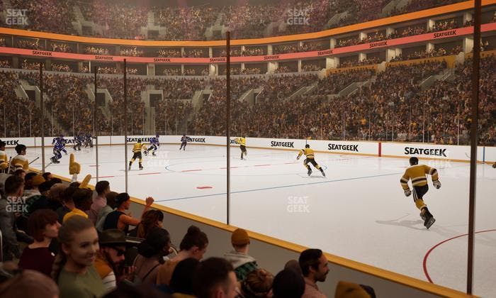 TD Garden - Section Loge 20 Seat View