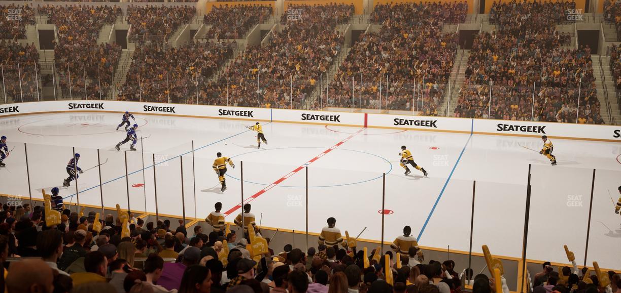 TD Garden - Section Loge 21 Seat View