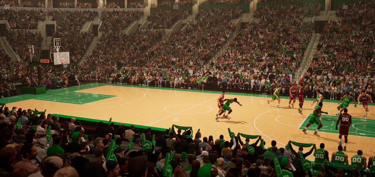 TD Garden - Section Loge 21 Seat View