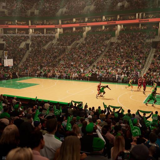 TD Garden - Section Loge 21 Seat View