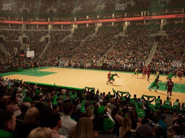 TD Garden - Section Loge 21 Seat View