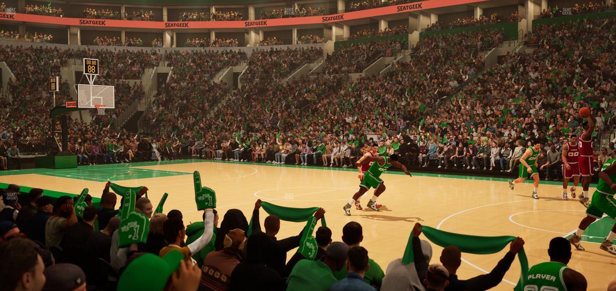 TD Garden - Section Loge 21 Seat View