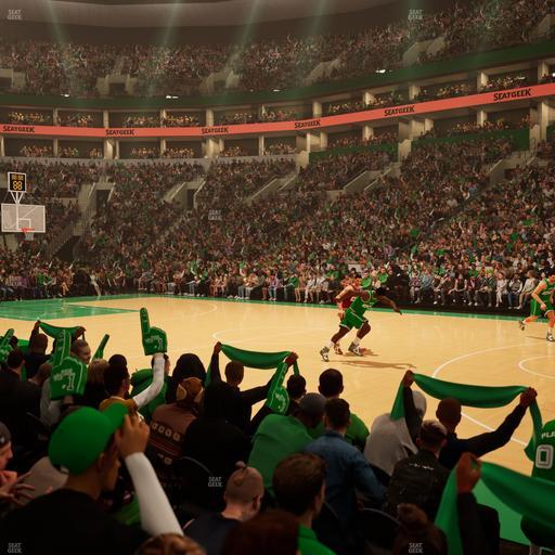 TD Garden - Section Loge 21 Seat View