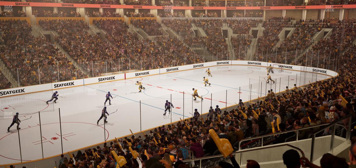 TD Garden - Section Loge 3 Seat View