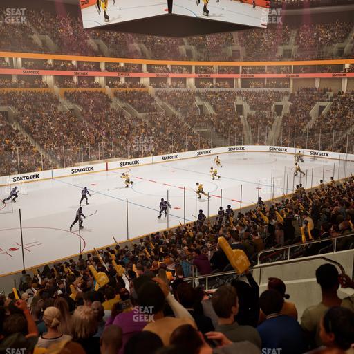 TD Garden - Section Loge 3 Seat View