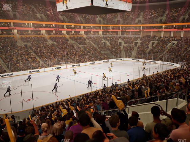 TD Garden - Section Loge 3 Seat View