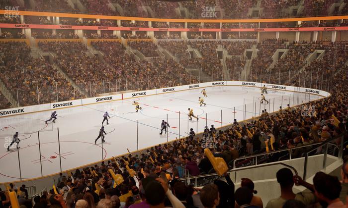 TD Garden - Section Loge 3 Seat View