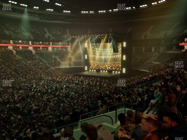 TD Garden - Section Loge 3 Seat View