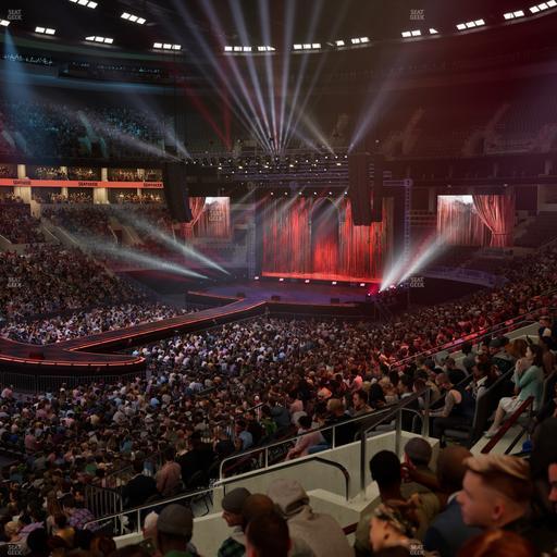 TD Garden - Section Loge 3 Seat View