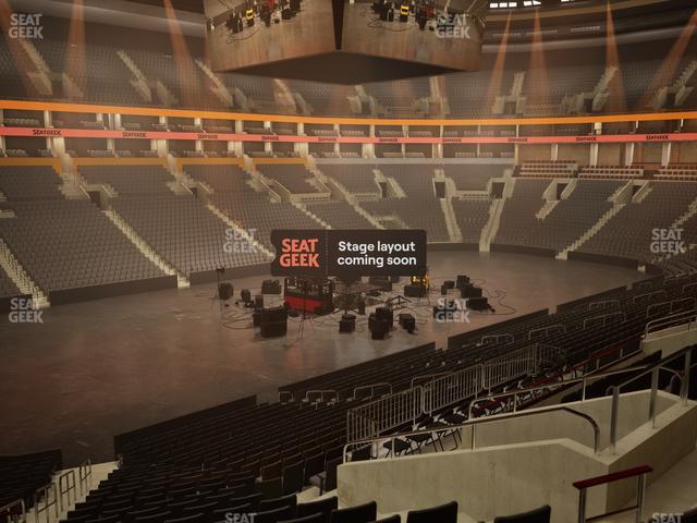 TD Garden - Section Loge 3 Seat View