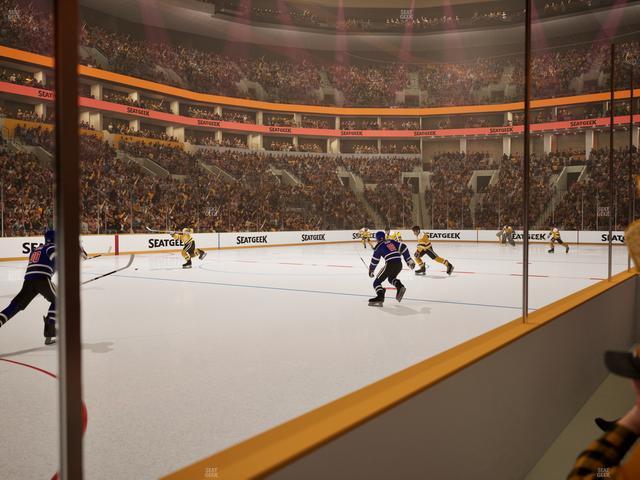 TD Garden - Section Loge 3 Seat View
