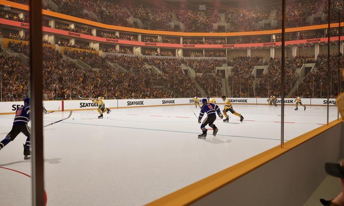 TD Garden - Section Loge 3 Seat View