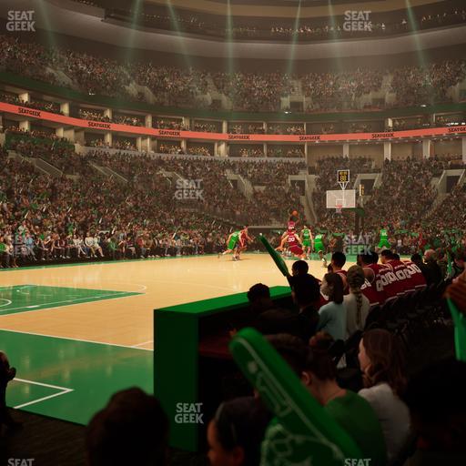 TD Garden - Section Loge 3 Seat View