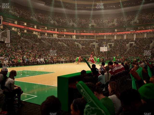 TD Garden - Section Loge 3 Seat View