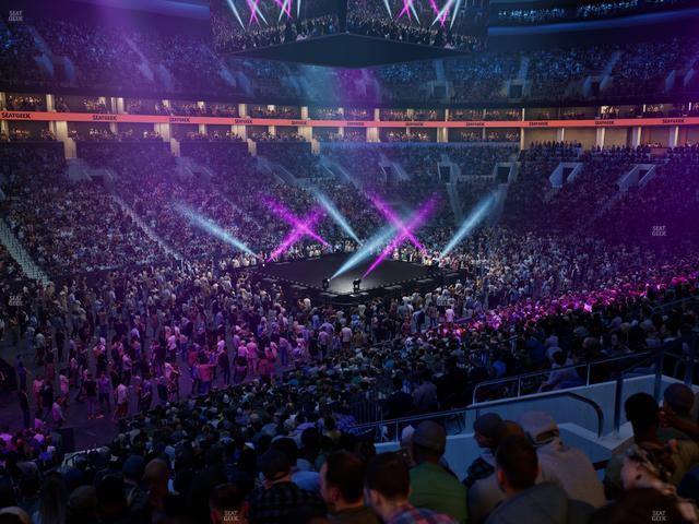 TD Garden - Section Loge 3 Seat View