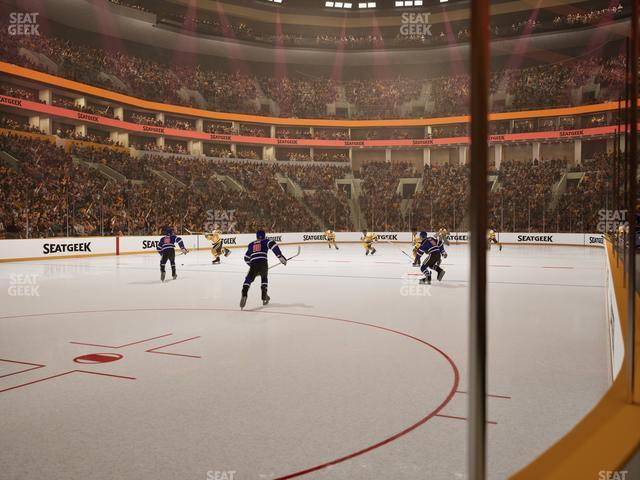 TD Garden - Section Loge 4 Ada Seat View