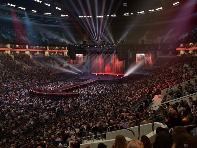 TD Garden - Section Loge 4 Seat View TD Garden - Section Loge 4 Seat View