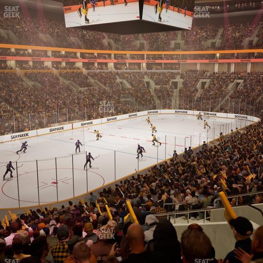 TD Garden - Section Loge 4 Seat View