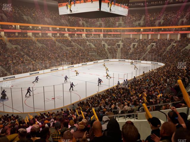 TD Garden - Section Loge 4 Seat View