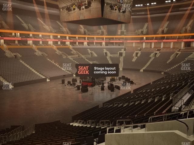 TD Garden - Section Loge 4 Seat View