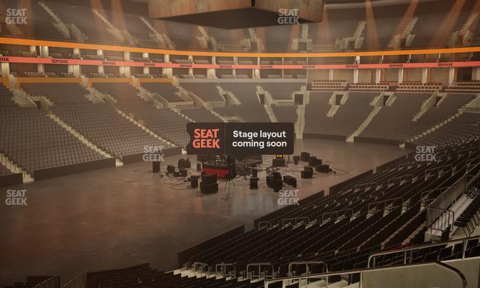 TD Garden - Section Loge 4 Seat View