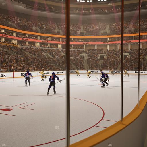 TD Garden - Section Loge 4 Seat View