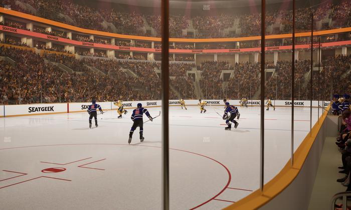 TD Garden - Section Loge 4 Seat View