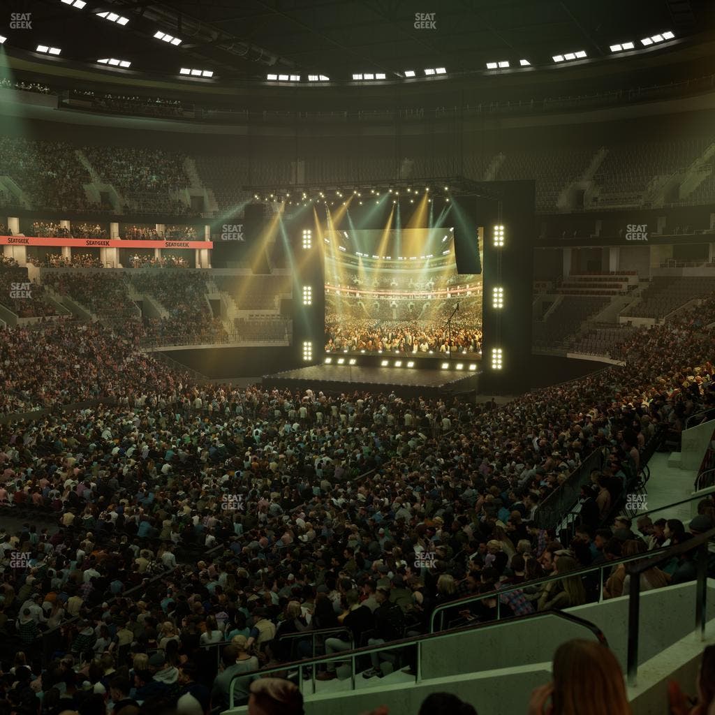 TD Garden - Section Loge 4 Seat View