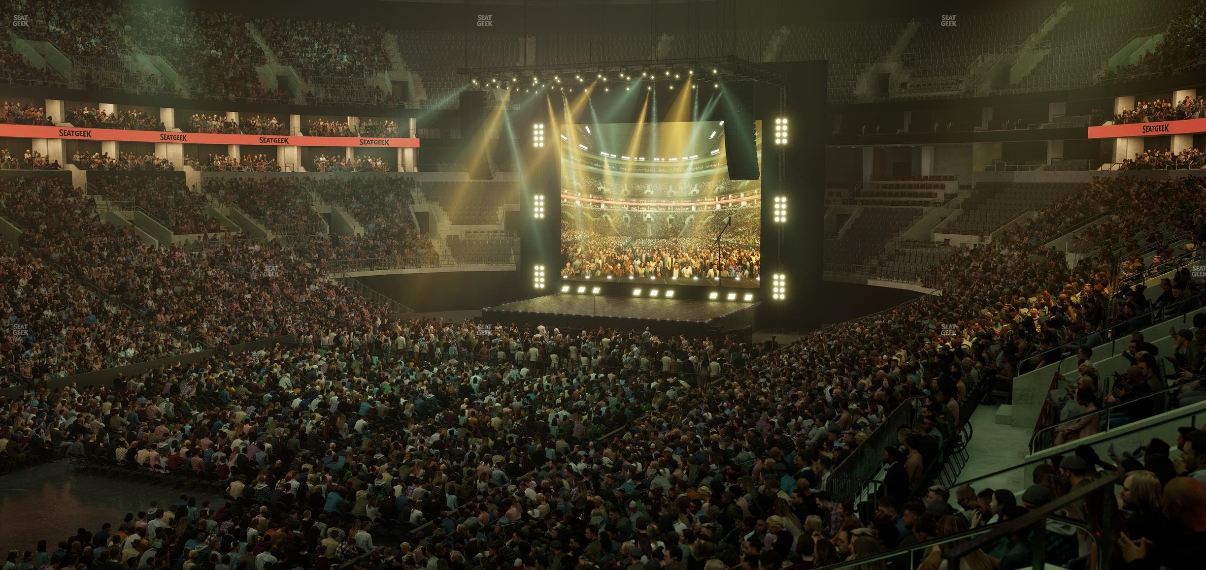 TD Garden - Section Loge 4 Seat View