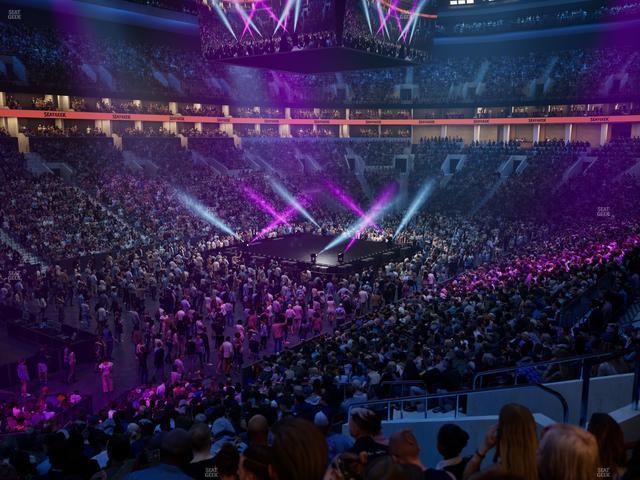 TD Garden - Section Loge 4 Seat View