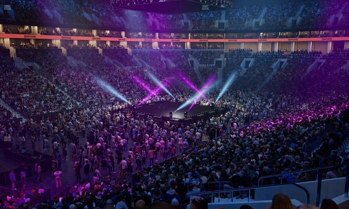 TD Garden - Section Loge 4 Seat View