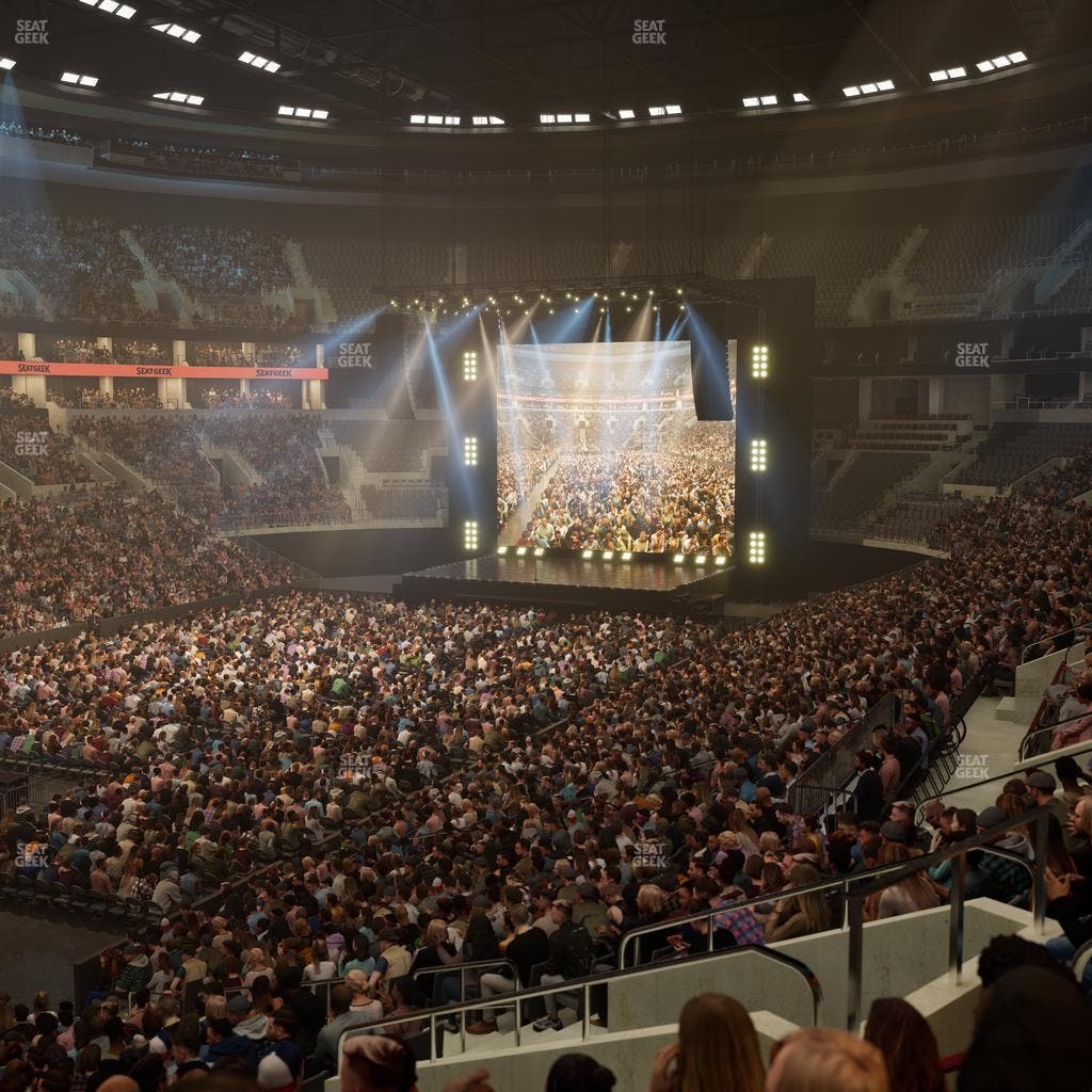 TD Garden - Section Loge 4 Seat View