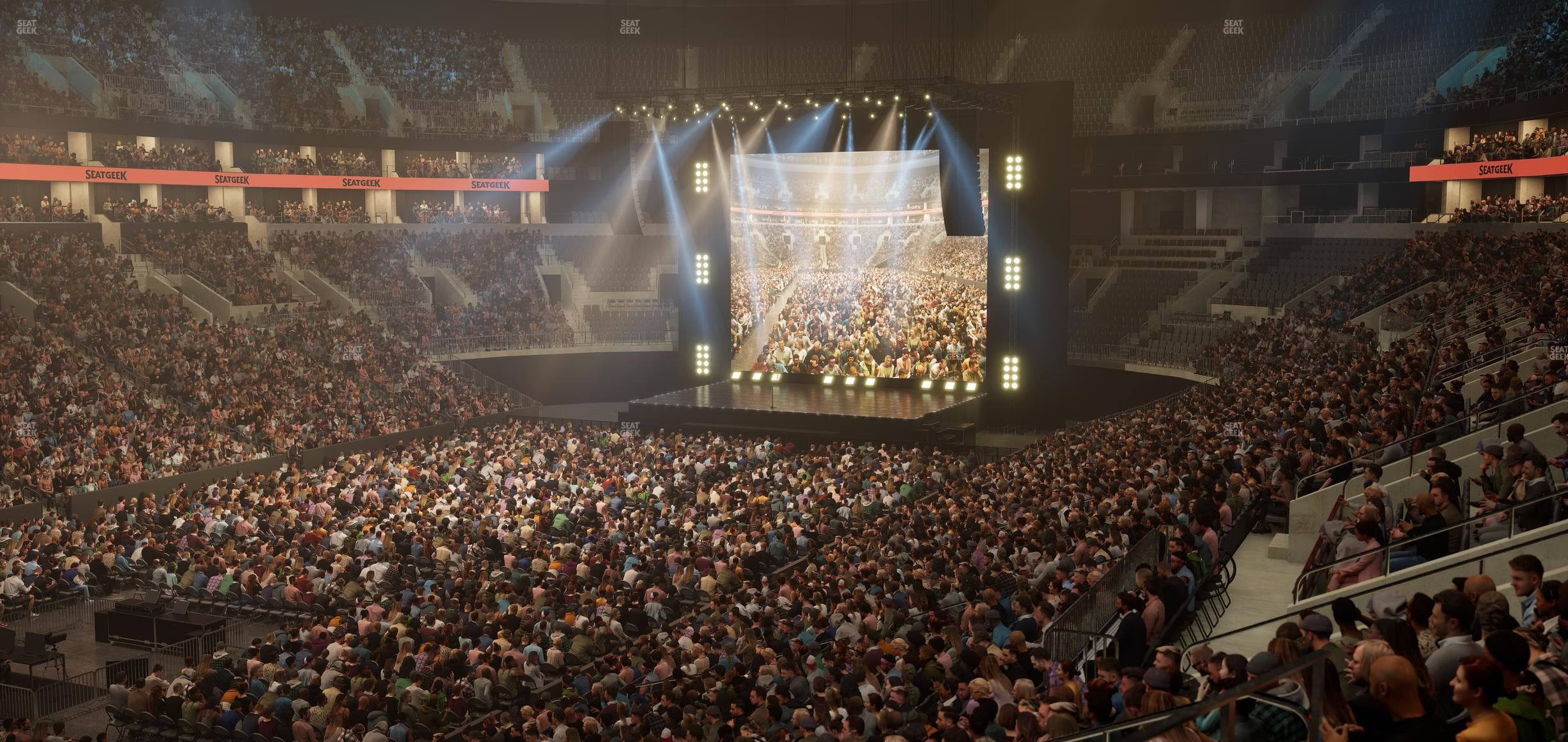 TD Garden - Section Loge 4 Seat View