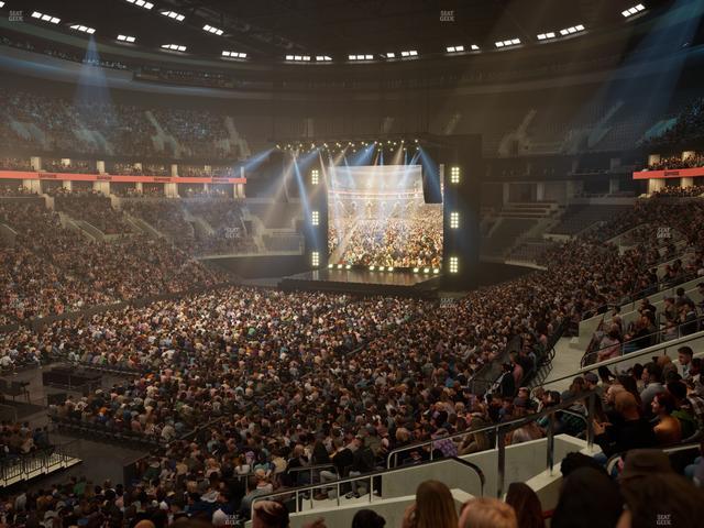 TD Garden - Section Loge 4 Seat View TD Garden - Section Loge 4 Seat View