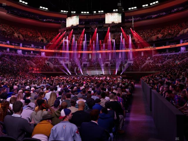 TD Garden - Section Loge 4 Seat View