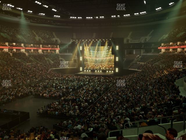 TD Garden - Section Loge 5 Seat View