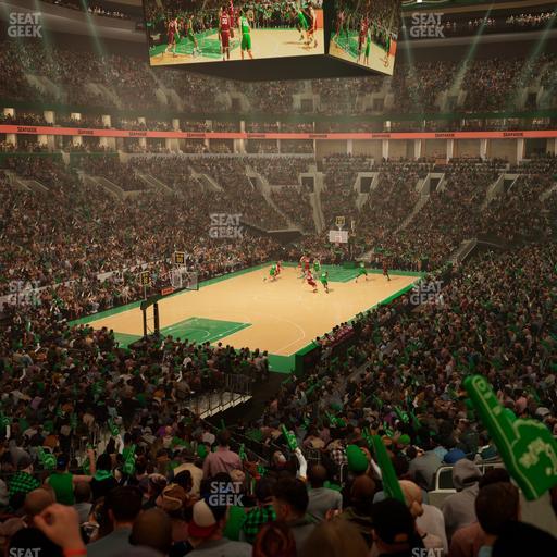 TD Garden - Section Loge 5 Seat View