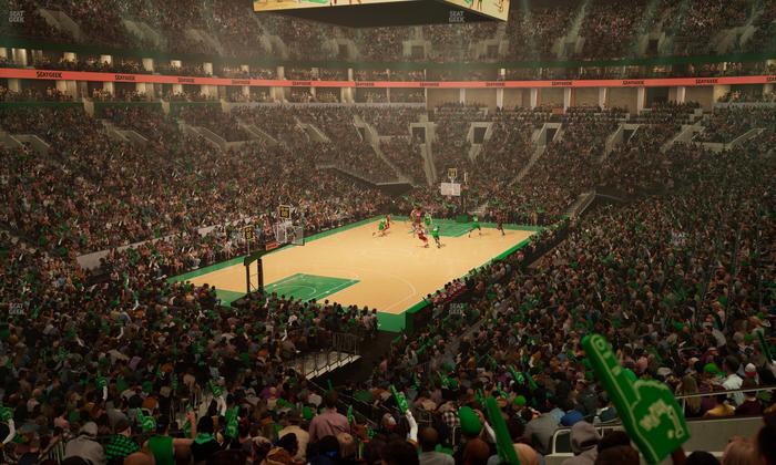TD Garden - Section Loge 5 Seat View