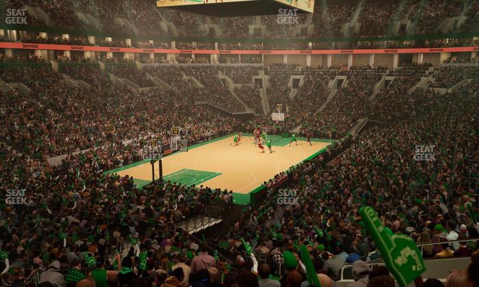 TD Garden - Section Loge 5 Seat View