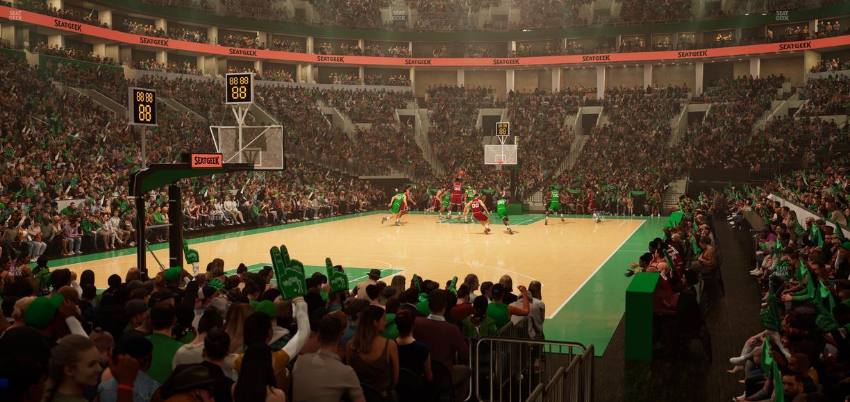 TD Garden - Section Loge 5 Seat View