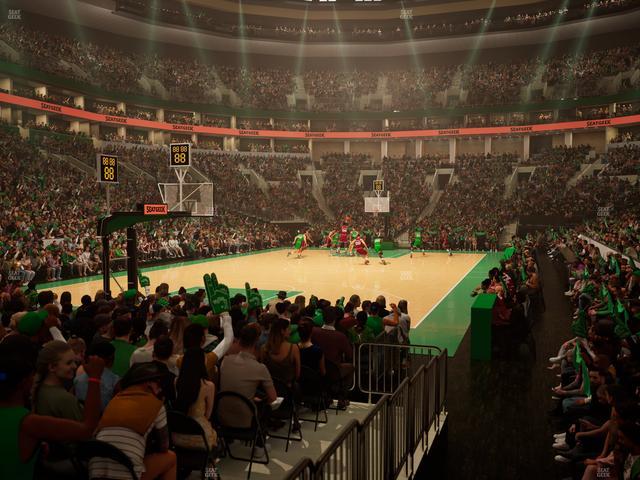 TD Garden - Section Loge 5 Seat View
