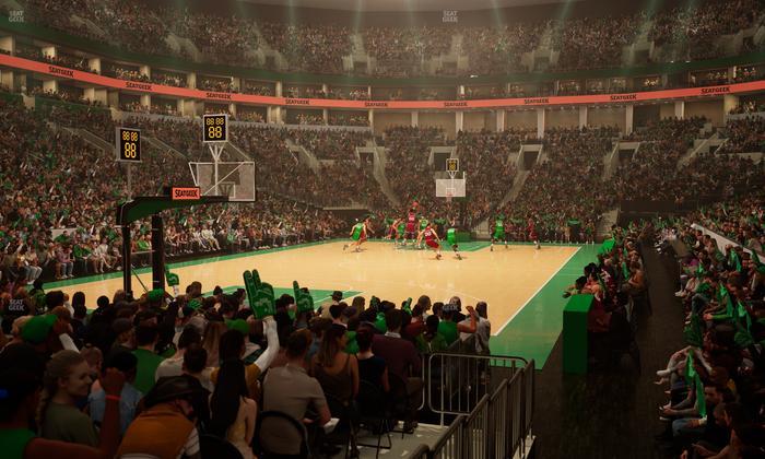 TD Garden - Section Loge 5 Seat View