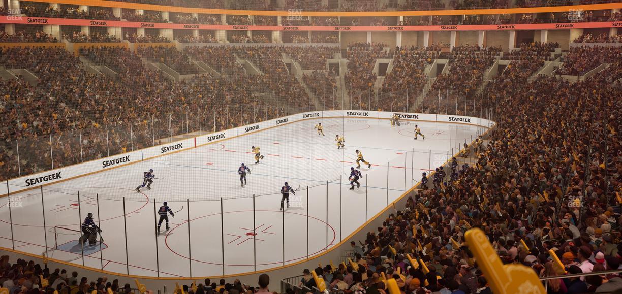 TD Garden - Section Loge 5 Seat View