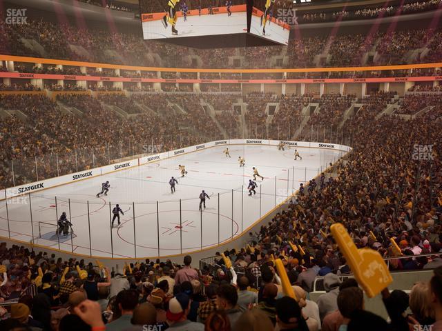 TD Garden - Section Loge 5 Seat View